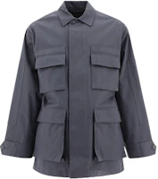 Balenciaga FW22 Gray Utility Multi-Pocket Jacket Regular Fit 720159TNP072043 Balenciaga FW22 Gray Utility Multi-Pocket Jacket Regular Fit 720159TNP072043