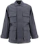 Order Balenciaga FW22 Jaket Kelabu Multi-Poket Gaya Regular Fit 720159TNP072043