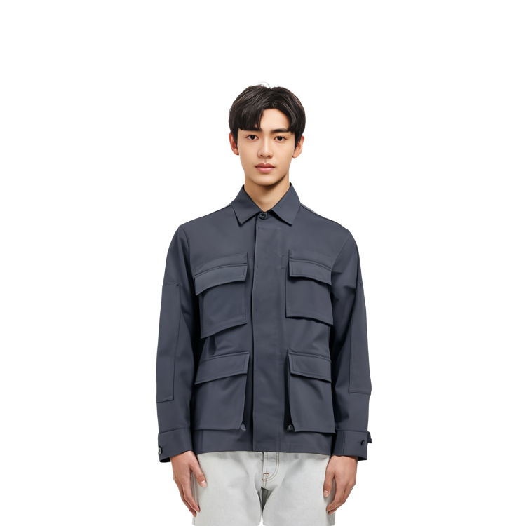 Balenciaga FW22  Gray Utility Multi-Pocket Jacket Regular Fit 720159TNP072043 圖 4