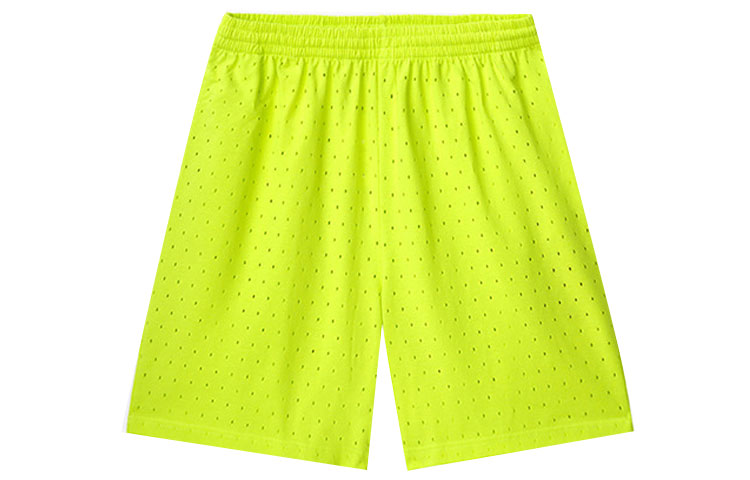 Order Balenciaga FW22  Green Mesh Loose Fit Casual Shorts. 674591TMVD47204