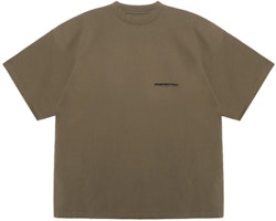 Balenciaga FW22 Logo Print Oversized Tee Military Green. 694576TMVJ62930 Balenciaga FW22 Logo Print Oversized Tee Military Green. 694576TMVJ62930