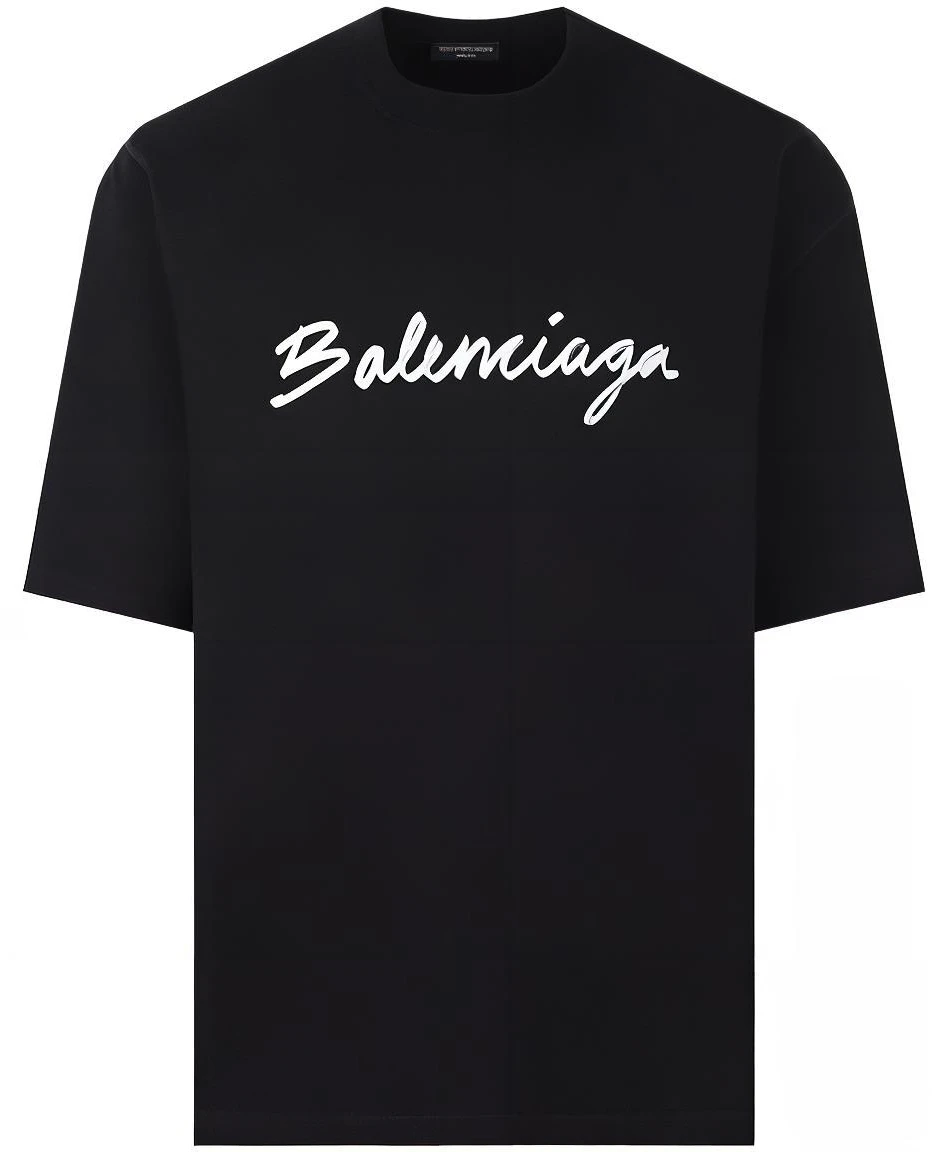 balenciaga-fw-22-loose-fit-script-logo-black-short-sleeve-t-shirt-612966-tmvb-41070