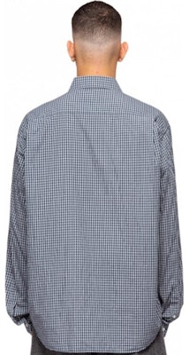 Balenciaga FW22 Oversized Plaid Long Sleeve Shirt Blue. 690340TMM373768 Purchase Balenciaga FW22 Oversized Plaid Long Sleeve Shirt Blue. 690340TMM373768