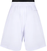 Lookbook Balenciaga FW22 White Logo Mesh Knit Casual Shorts. 6983174C0B49000
