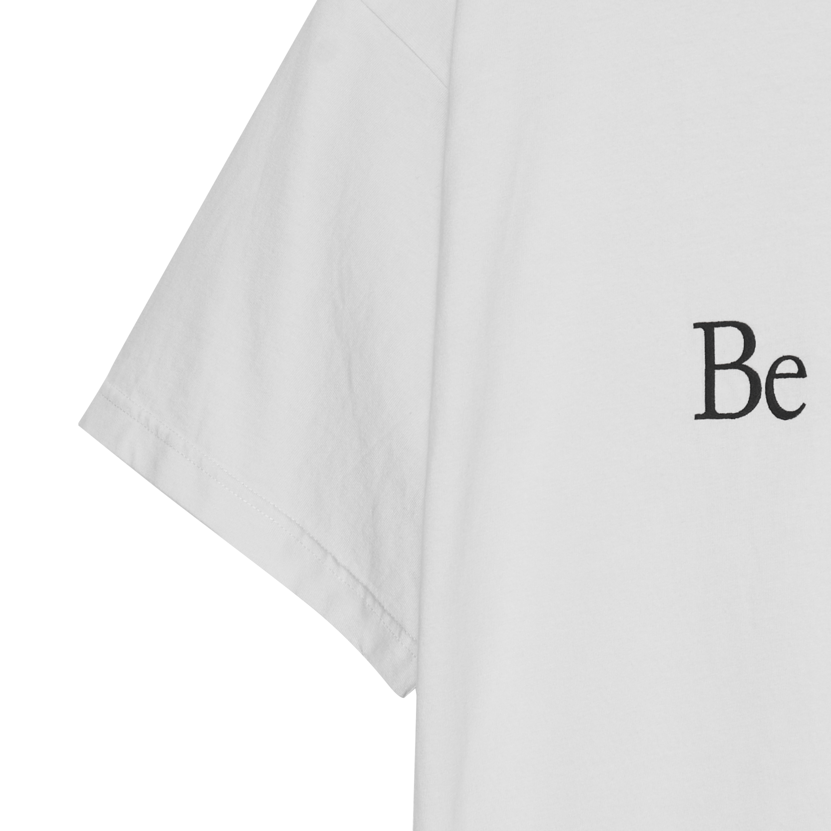 Sizing 발렌시아가 FW22 비 디퍼런트 애플 로고 오버사이즈 유니섹스 티셔츠 화이트. 712398TNVB39784