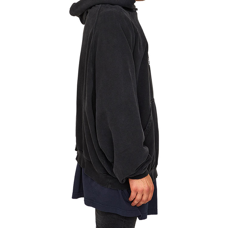Balenciaga FW22 Be Different Logo Print Oversized Hoodie Black  Fashion. 720406TNVB41070 圖 6