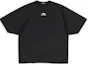 Buy Balenciaga FW22 Baju-T Logo Cetakan Hitam Oversized Uniseks. 704032TMVJ71070