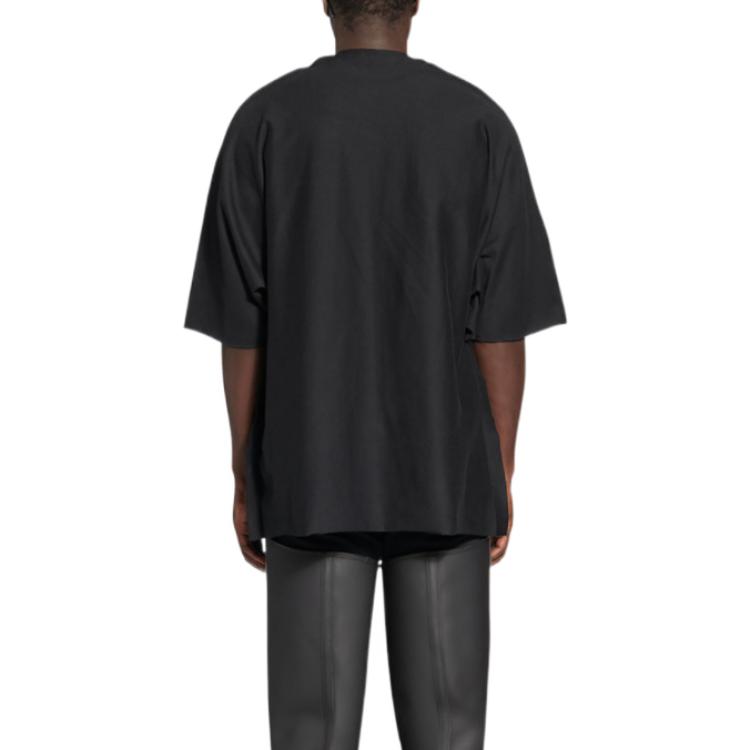 Balenciaga FW22 Black Oversized Logo Print T-Shirt Unisex. 704032TMVJ71070 圖 5