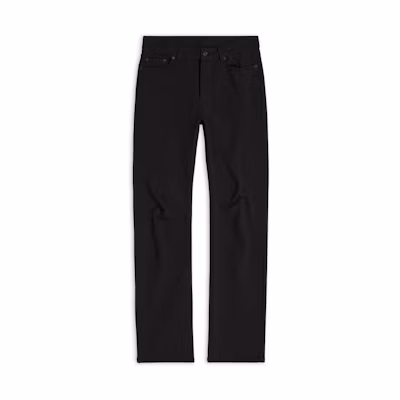 Balenciaga FW22 Black Unisex Straight-Leg Casual Pants with Pockets. 720439TMVP81000