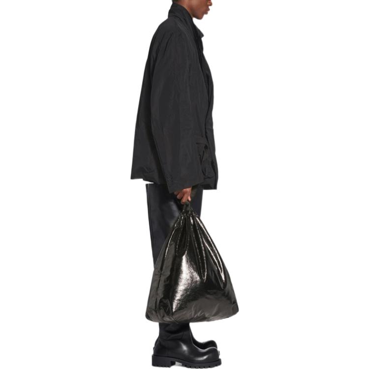 Details for 巴黎世家FW22男女同款黑色双排扣宽松外套 720043TMO051000