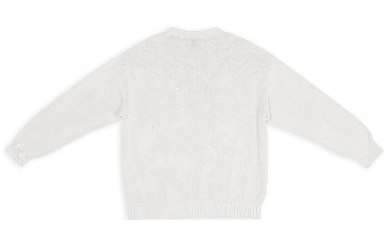 Lookbook 발렌시아가 FW22 자수 로고 크루넥 풀오버 스웨터 남성 오프화이트 696226T32529012