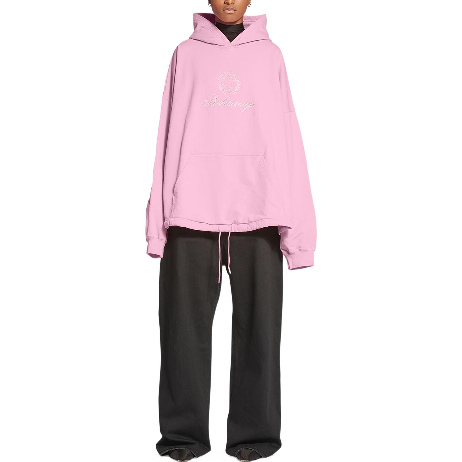 Balenciaga FW22 Geometric Pattern Oversized Hoodie Unisex Pink. 704023TMVL30550 圖 4