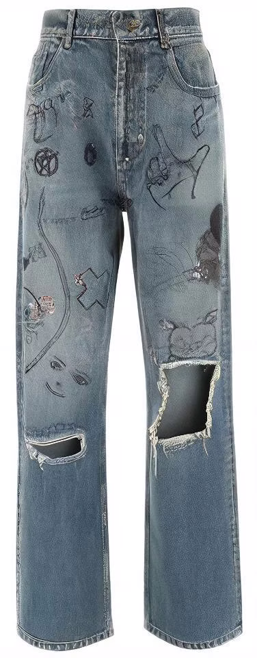 balenciaga-fw-22-graffiti-print-distressed-wide-leg-jeans-deep-blue-659999-tnw-564268