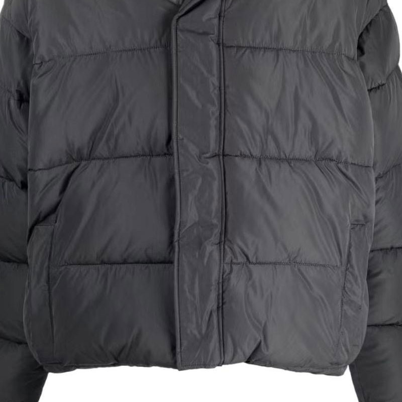 Balenciaga FW22 Grey Logo Embroidered Jacket  Oversized Fit 642228TYD361404 圖 7