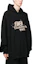 Sizing Balenciaga FW22 Hand Drawn Logo Print Black Hoodie Oversized Fit. 620973TNVQ11059