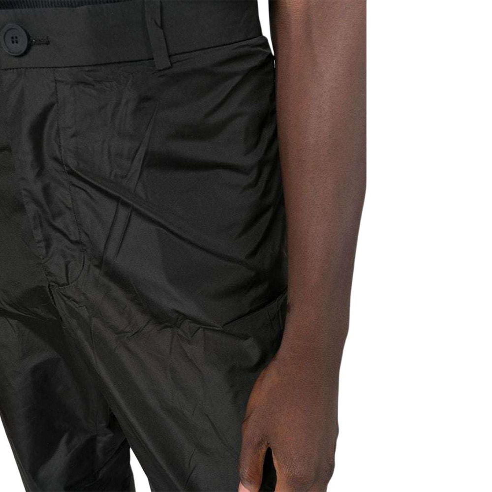 Details for Balenciaga FW22 高腰寬鬆休閒褲 男女通用 - 黑色 720217TMO051000