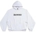Order Balenciaga FW22 Letter Logo Print Oversized Hoodie White Long Sleeve. 729361TNVL29040