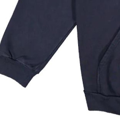 Balenciaga FW22 Hoodie Navy Cetak Huruf Unisex Loose Fit Pullover 675003TLVM33967 Cheap Balenciaga FW22 Hoodie Navy Cetak Huruf Unisex Loose Fit Pullover 675003TLVM33967