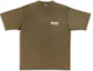 Buy Balenciaga FW22 Logo Letter Kaos Oversized Hijau Khaki Pria. 641675TKVJ12463