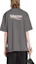 Purchase Balenciaga FW22 標誌印花灰色圓領T恤 641675TNVG51227