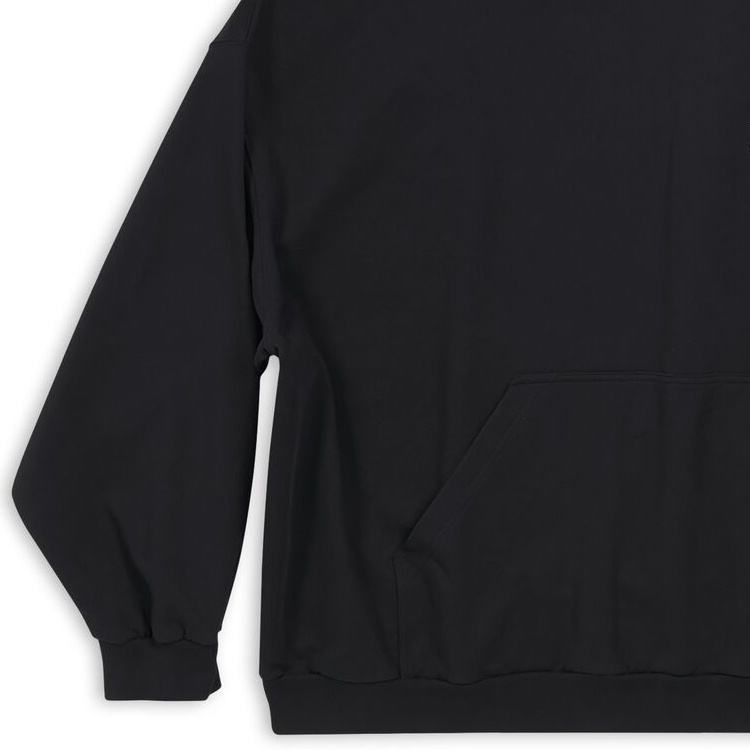 Balenciaga FW22 Logo Print Oversized Hoodie Unisex Black 713677-TNVG2-1089 圖 7