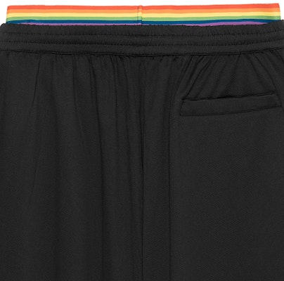 Balenciaga FW22 Logo Print Striped Relaxed Fit Shorts Black Men’s Casual Wear. 7040464C0B41000 Purchase Balenciaga FW22 Logo Print Striped Relaxed Fit Shorts Black Men’s Casual Wear. 7040464C0B41000