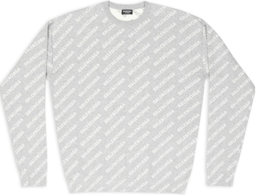 巴黎世家FW22字母Logo款长袖圆领毛衣灰色 702952T32331461 Order 巴黎世家FW22字母Logo款长袖圆领毛衣灰色 702952T32331461