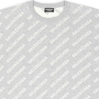 발렌시아가 FW22 모노그램 로고 크루넥 롱슬리브 스웨터 그레이. 702952T32331461 Sizing 발렌시아가 FW22 모노그램 로고 크루넥 롱슬리브 스웨터 그레이. 702952T32331461