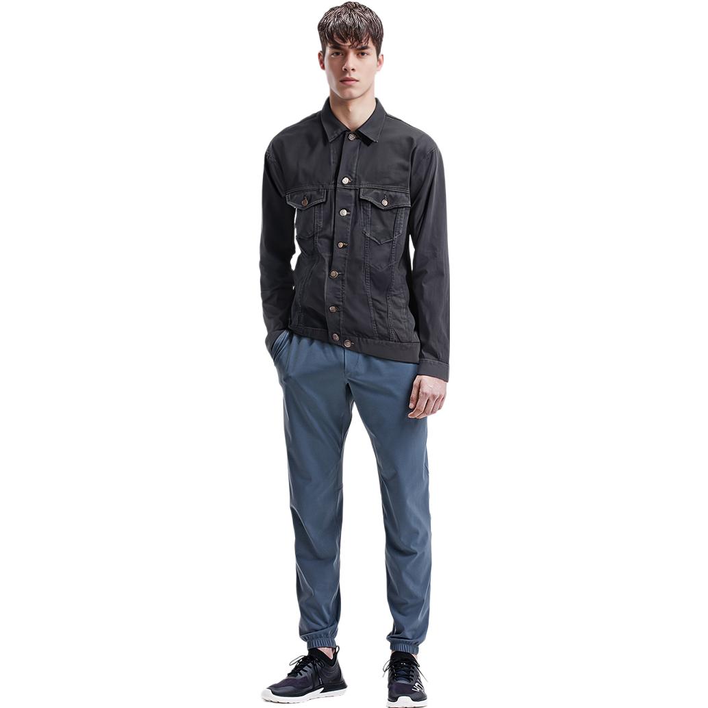 Balenciaga FW22 Monogram Print Single-Breasted Denim Jacket Black  Regular Fit 732230TNW541129 圖 5