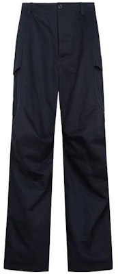 Balenciaga FW22 海軍藍直筒拉鍊工裝褲 男女寬鬆版型 720229TNP028065 Order Balenciaga FW22 海軍藍直筒拉鍊工裝褲 男女寬鬆版型 720229TNP028065