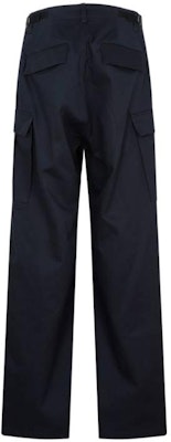 Balenciaga FW22 海軍藍直筒拉鍊工裝褲 男女寬鬆版型 720229TNP028065 Lookbook Balenciaga FW22 海軍藍直筒拉鍊工裝褲 男女寬鬆版型 720229TNP028065