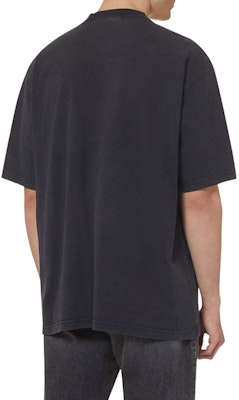 Balenciaga FW22 寬鬆版Logo印花黑色T恤 XXL 641675TNVD81070 Details for Balenciaga FW22 寬鬆版Logo印花黑色T恤 XXL 641675TNVD81070