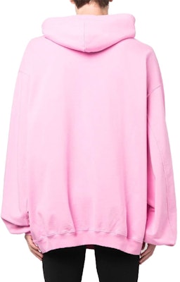 Balenciaga FW22 Pink Plain Pullover Hoodie Long Sleeve. 729361TNVL25700 Shop Balenciaga FW22 Pink Plain Pullover Hoodie Long Sleeve. 729361TNVL25700