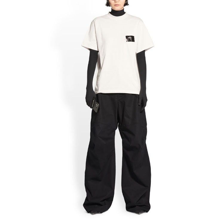 Purchase Balenciaga FW22 Celana Panjang Hitam Kasual Unisex Workwear. 720229TNP071000