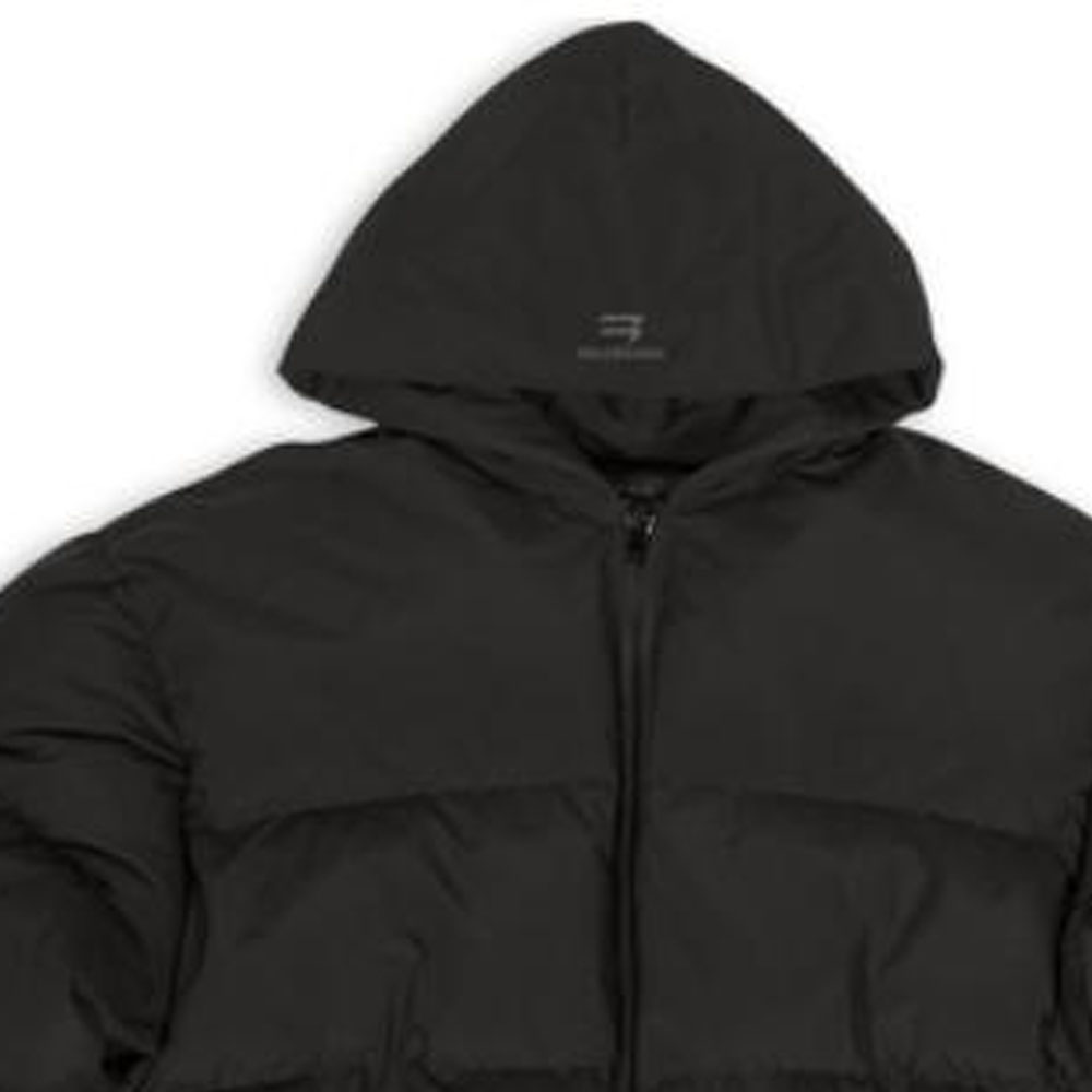 Balenciaga FW22 Unisex Solid Color Black Hoodie Jacket 720147TNO451000 圖 7