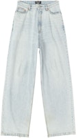 Balenciaga FW22 Vintage High-Waisted Wide-Leg Jeans Blue 704282TDW144824 Balenciaga FW22 Vintage High-Waisted Wide-Leg Jeans Blue 704282TDW144824