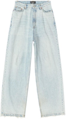 Balenciaga FW22 Vintage Jeans High-Waisted Wide-Leg Biru. 704282TDW144824 Order Balenciaga FW22 Vintage Jeans High-Waisted Wide-Leg Biru. 704282TDW144824