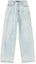 Order Balenciaga FW22 Vintage Jeans High-Waisted Wide-Leg Biru. 704282TDW144824