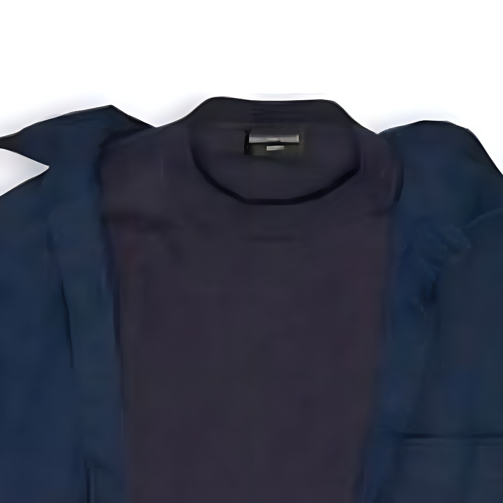 Sizing Balenciaga FW22 復古拼接長袖襯衫 寬鬆版型 藍色男裝。 699227TYB184100