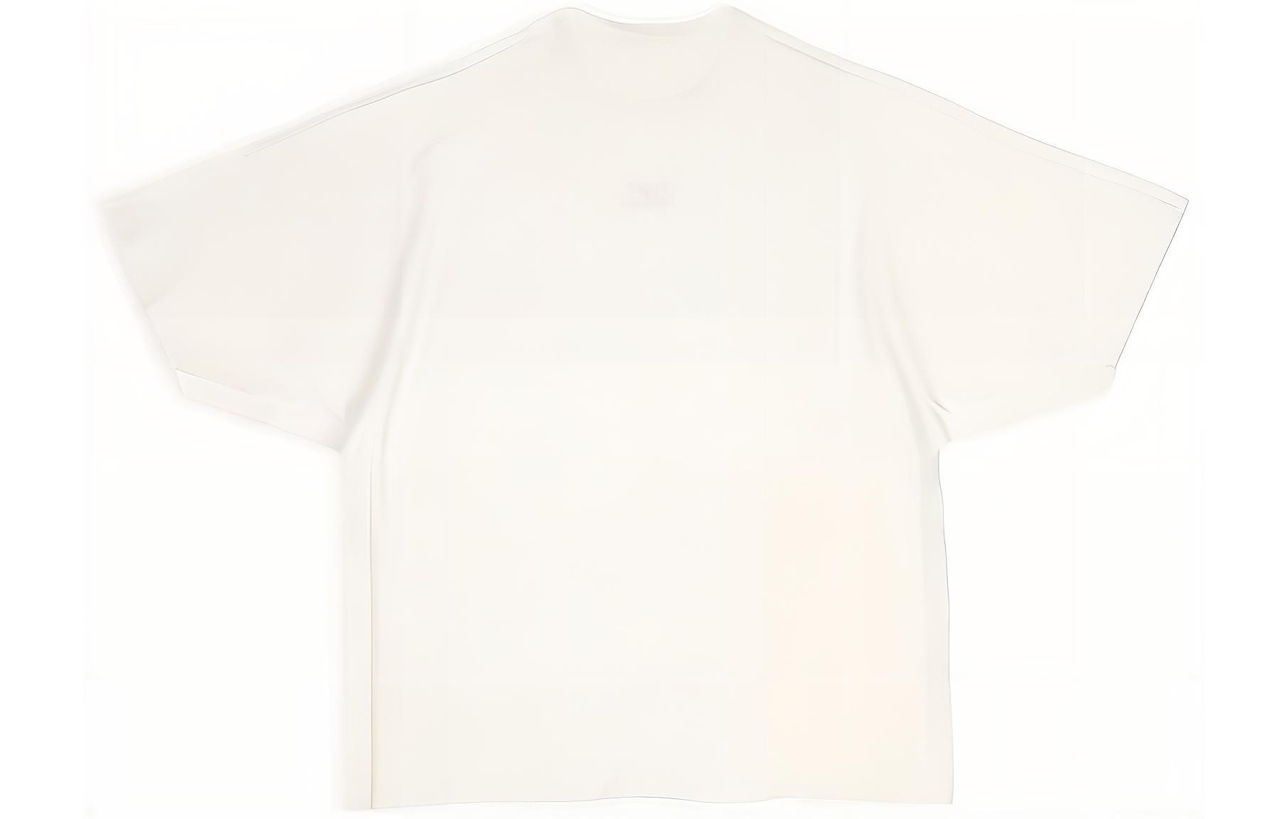 Balenciaga FW22 White Logo Printed Oversized Unisex T-Shirt. 704032TMVJ70978 圖 3