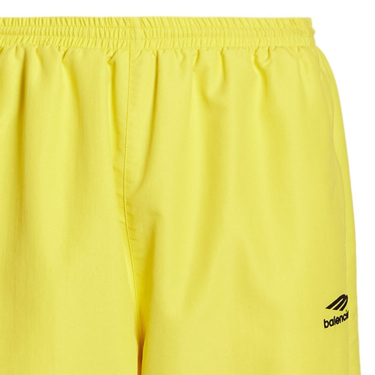 Sizing Balenciaga FW22 Yellow Logo Print Knit Straight-Leg Sweatpants Mens Regular Fit. 720215TKO487640