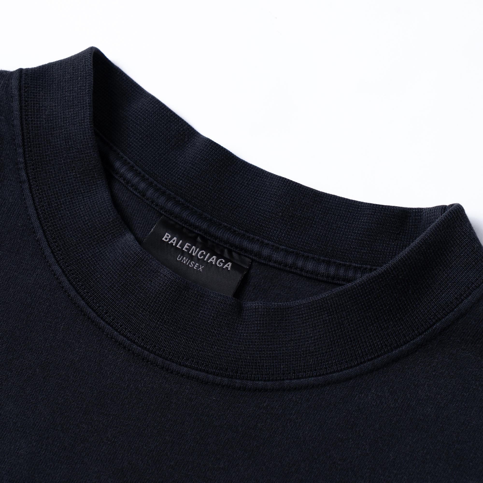 Purchase バレンシアガ FW23 3Bスポーツアイコンロゴプリント ユニセックス オーバーサイズTシャツ ブラック 764235TPVD71470