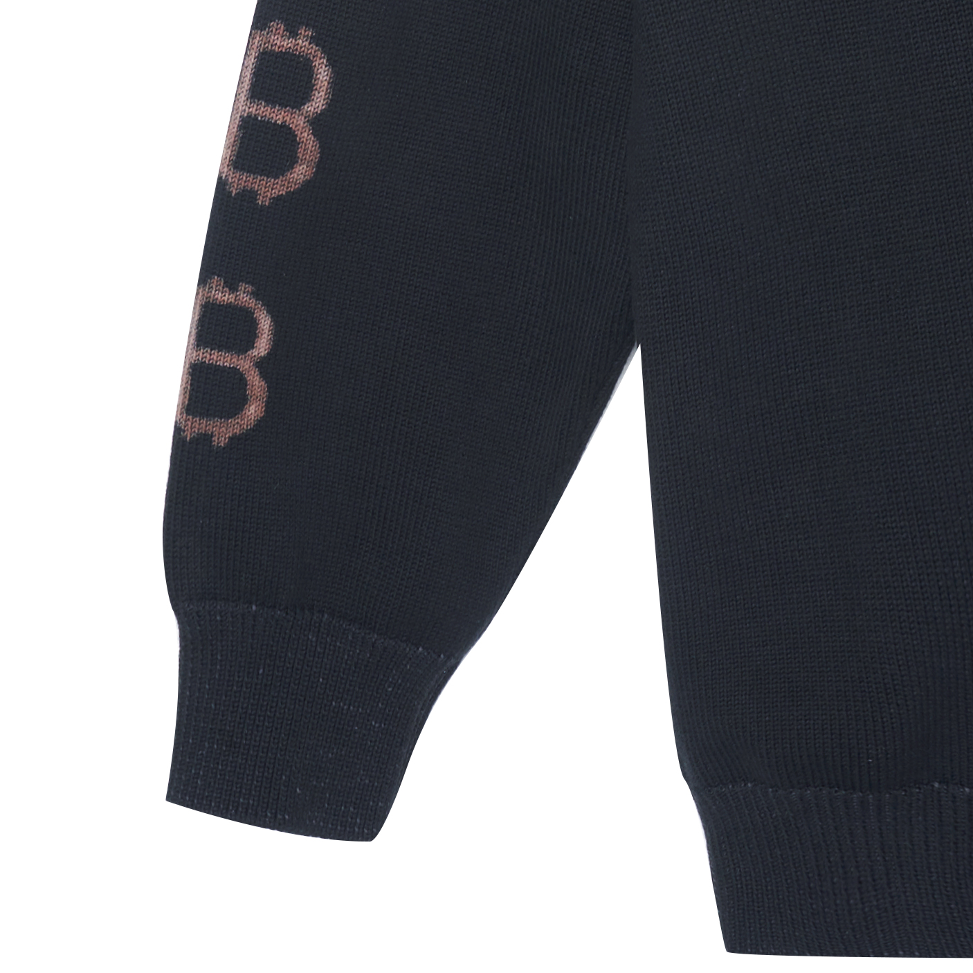 Lookbook バレンシアガ FW23 ブラック レタープリント タートルネック セーター 750413T32801000