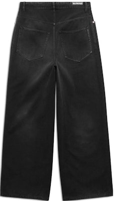 巴黎世家FW23宽松黑灰色阔腿牛仔裤 745213TPW541011 Lookbook 巴黎世家FW23宽松黑灰色阔腿牛仔裤 745213TPW541011