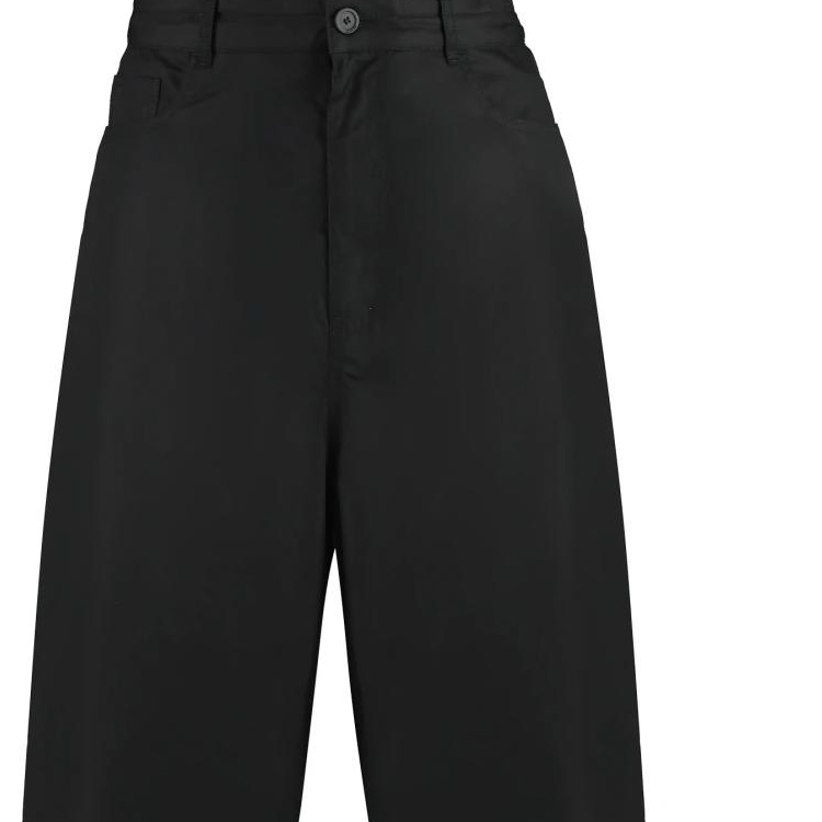 Purchase 巴黎世家 FW23 高腰直筒休閒長褲 黑色。 746513TNM601000