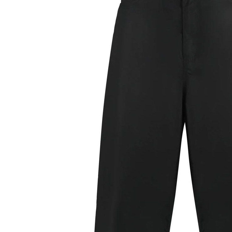 Sizing 巴黎世家 FW23 高腰直筒休閒長褲 黑色。 746513TNM601000