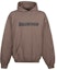Buy Sudadera Balenciaga FW23 Oversized Gris Beige con Logo de Letras Imprimido. 729361TNVL27761