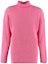Buy Balenciaga FW23 Sweater Oversized Warna Pink Logo Print Mock Neck. 583089T31545630