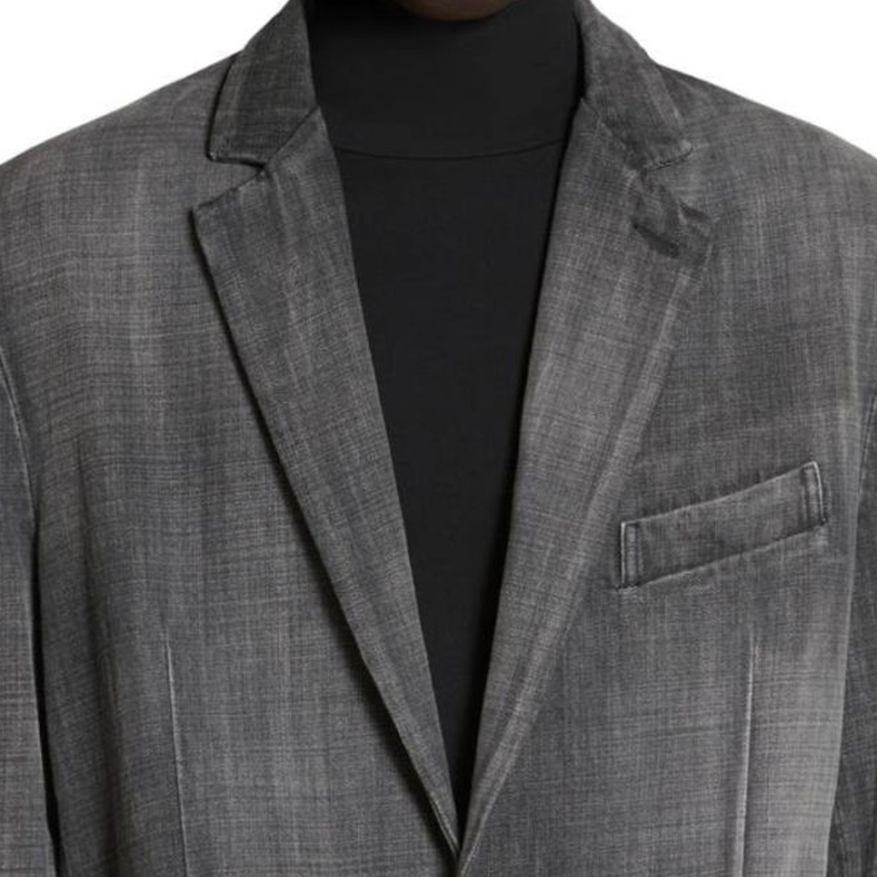 Sizing 巴黎世家 FW23 水洗徽标西装外套 常规版型 - 石灰灰 767953TPW541011