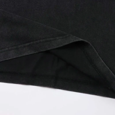 Balenciaga FW23 Baju-T Hitam Cetakan Logo Alphabet Regular Fit. 764235TPVI21568 Cheap Balenciaga FW23 Baju-T Hitam Cetakan Logo Alphabet Regular Fit. 764235TPVI21568